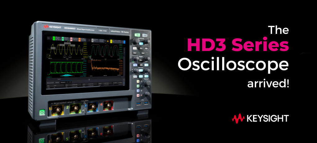 HD3 Oscilloscope Launch